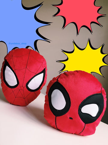 Almohaditas Spiderman y Deadpool