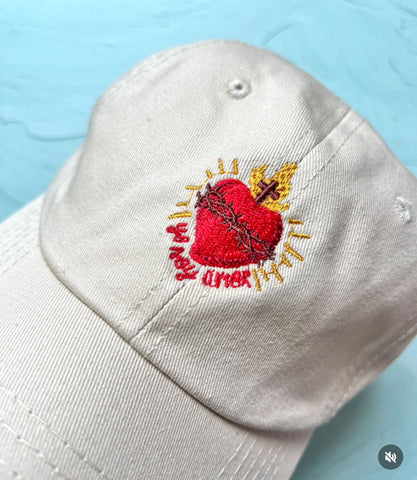 Gorra corazón sagrado