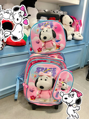 Set mochila Snoopy