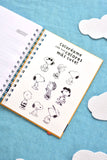 Agenda Snoopy Blue