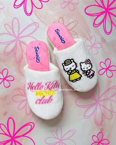 Pantuflas Mamá Hello Kitty