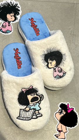 Pantuflas Mafalda