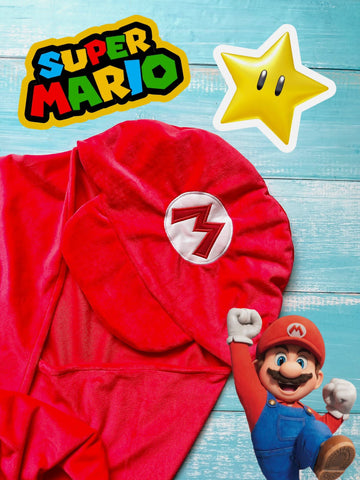 Colcha capucha Mario
